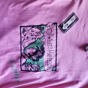 Vintage EJ pop art tee